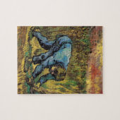 Der Sensenmann mit Sickle von Vincent van Gogh Puzzle (Horizontal)