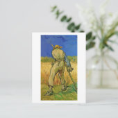 Der Sensenmann (nach Millet), Van Gogh Fine Art Postkarte (Stehend Vorderseite)