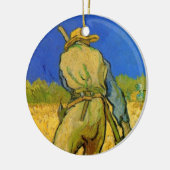 Der Sensenmann (nach Millet) von Vincent van Gogh Keramikornament (Links)