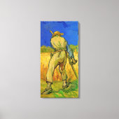 Der Sensenmann (nach Millet) von Vincent van Gogh Leinwanddruck (Vorderseite)