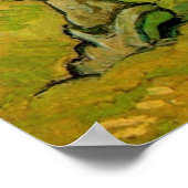 Der Sensenmann (nach Millet) von Vincent van Gogh Poster (Ecke)