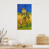 Der Sensenmann (nach Millet) von Vincent van Gogh Poster (Küche)