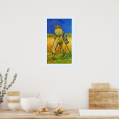 Der Sensenmann (nach Millet) von Vincent van Gogh Poster (Küche)