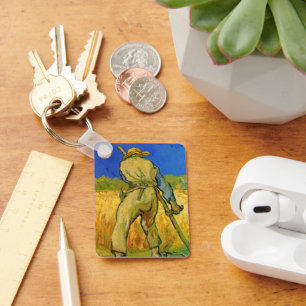 Der Sensenmann (nach Millet) von Vincent van Gogh Schlüsselanhänger