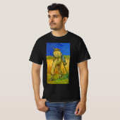 Der Sensenmann (nach Millet) von Vincent van Gogh T-Shirt (Vorne ganz)