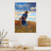 Der Sensenmann Winslow Homer 1878 Poster (Küche)