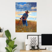 Der Sensenmann Winslow Homer 1878 Poster (Heimbüro)