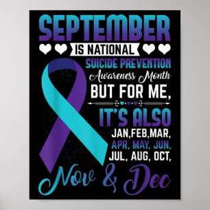 Der September ist ein nationales Bewusstsein für S Poster