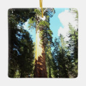 Der Sequoia und der Kings Canyon Nationalpark Keramikornament (Vorderseite)