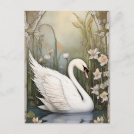 Der Serene Swan Postkarte