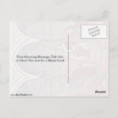 Der Sermon auf dem Heiligen Franziskus von Giotto Postkarte (Rückseite)