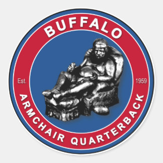 Der Sessel QB Buffalo Football Stickers