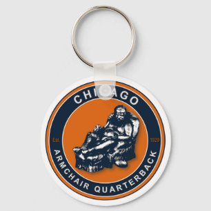 Der Sessel QB Chicago Football Key Chain Schlüsselanhänger