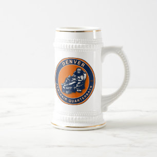 Der Sessel QB Denver Football Stein Bierglas