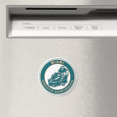 Der Sessel QB Miami Football Magnet (In Situ (Geschirrspüler))