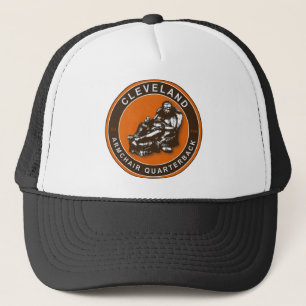 Der Sessel Quarterback Cleveland Football Fans Truckerkappe