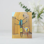 Der Shaman Postkarte (Stehend Vorderseite)