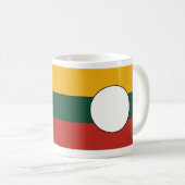 der Shan-Staat, Myanmar Kaffeetasse (VorderseiteRechts)