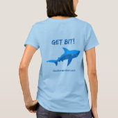 Der Sharkwater der Frau Spaghetti-Behälter T-Shirt (Rückseite)