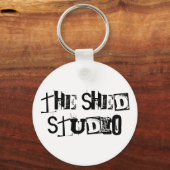 Der Shed Studio-Schlüsselanhänger Schlüsselanhänger (Vorderseite)