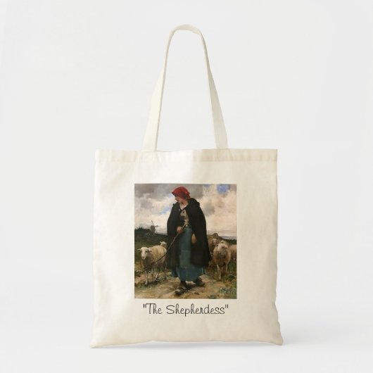 "Der Shepherdess " ~Border Collie-Tasche Tragetasche (Vorne)