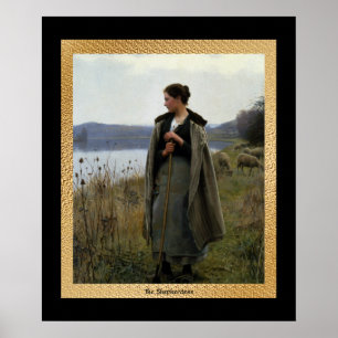 Der Shepherdess Poster