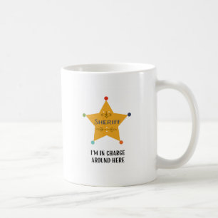 Der Sheriff Kaffeetasse