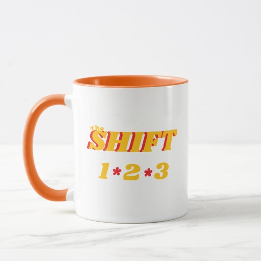 der Shift-Becher Tasse (Links)