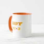 der Shift-Becher Tasse (Vorderseite Links)
