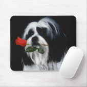 Der Shih Tzu Dog Mousepad (Mit Mouse)