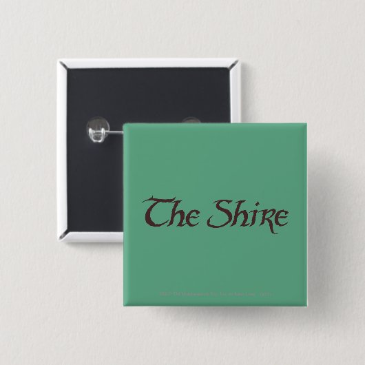 Der SHIRE™-Name Solid Button (Vorne & Hinten)