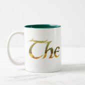 Der SHIRE™-Name wird texturiert Zweifarbige Tasse (Links)