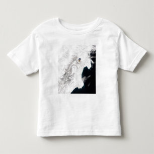 Der Shiveluch Vulkan in Kamchatka Krai, Russland Kleinkind T-shirt