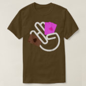 Der Shocker 2 in Pink 1 in der stinkenden Naughty  T-Shirt (Design vorne)
