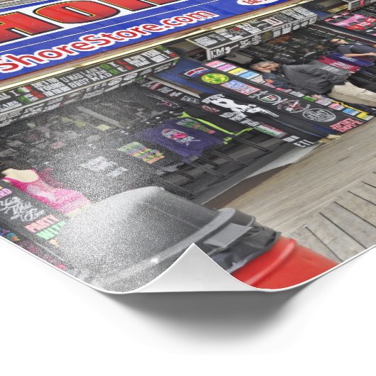 Der Shore Store Fotodruck (Ecke)