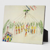 Der Shoshone Sun Dance (Pigment auf Muslin) Fotoplatte (Seite)