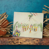 Der Shoshone Sun Dance (Pigment auf Muslin) Fotoplatte (Seite)