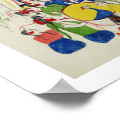 Der Shoshone Sun Dance (Pigment auf Muslin) Poster (Ecke)