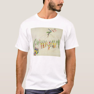 Der Shoshonesun-Tanz (Pigment auf Musselin) T-Shirt