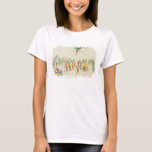 Der Shoshonesun-Tanz (Pigment auf Musselin) T-Shirt