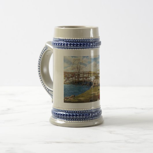 Der Shot hörte 'Round the World Domenick D'Andrea Bierglas (Vorderseite Links)