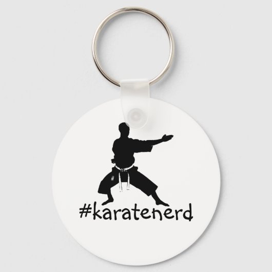 Der Shotokan Way Karate Nerd Schlüsselring Schlüsselanhänger (Vorderseite)