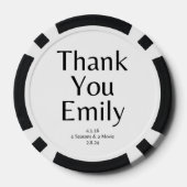 Der Showrunner Pokerchips (Rückseite)