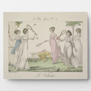 Der Shuttlecock, Teller 11 von 'Le Bon Genre', 180 Fotoplatte