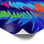 Der sibirische Husky-Hund 2001 - Zetton Ziana Poster (Ecke)