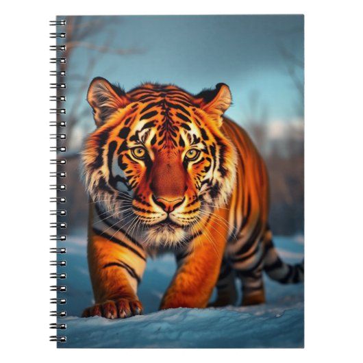 Der sibirische Tiger Notizblock (Vorderseite)