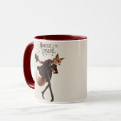 Der sich verbeugende Fuchs Tasse (Vorderseite Links)