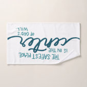 Der sicherste Ort Badhandtuch Set (Handtuch)