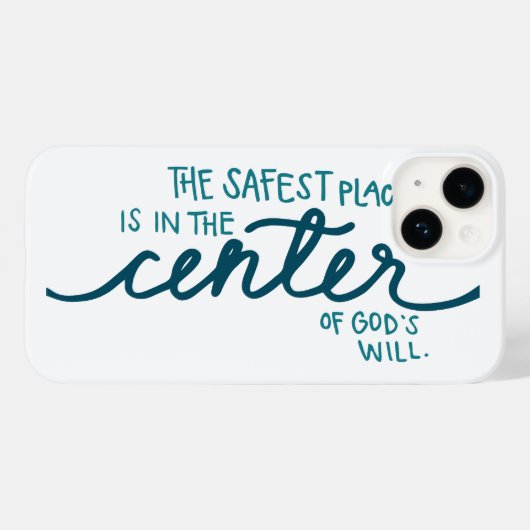 Der sicherste Ort Case-Mate iPhone Hülle (Rückseite (Horizontal))