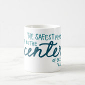 Der sicherste Ort Kaffeetasse (Mittel)